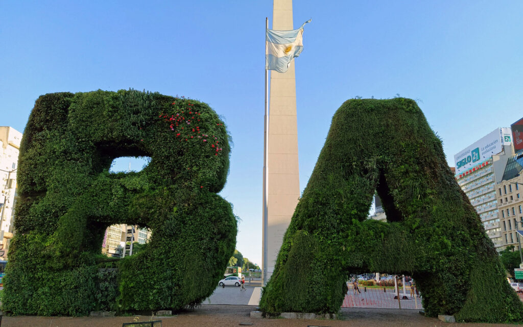 Letreiro de Buenos Aires
