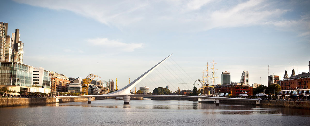 Puente de la Mujer - Puerto Madero