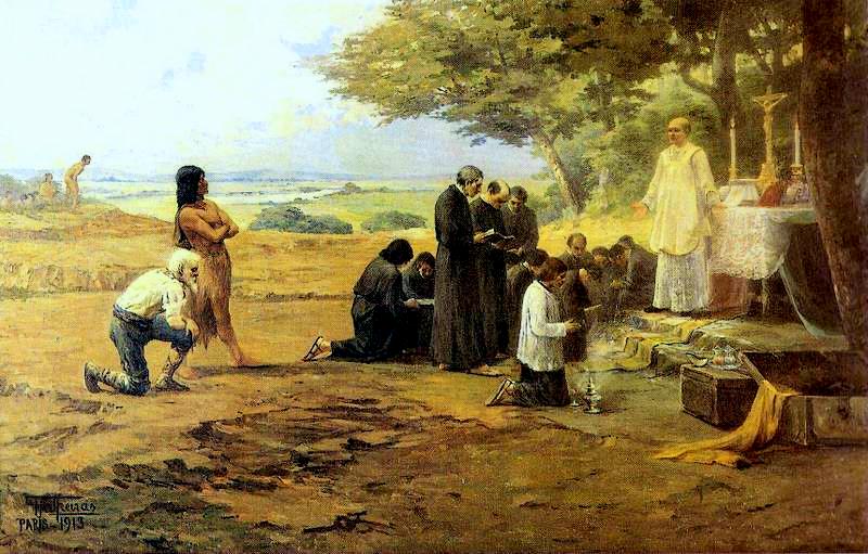 Antônio Parreiras - Fundação de São Paulo, 1913