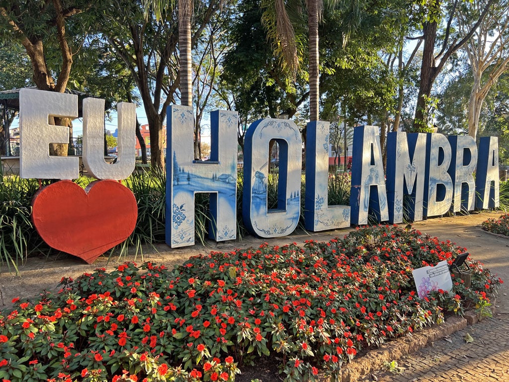Letreiro de Holambra
