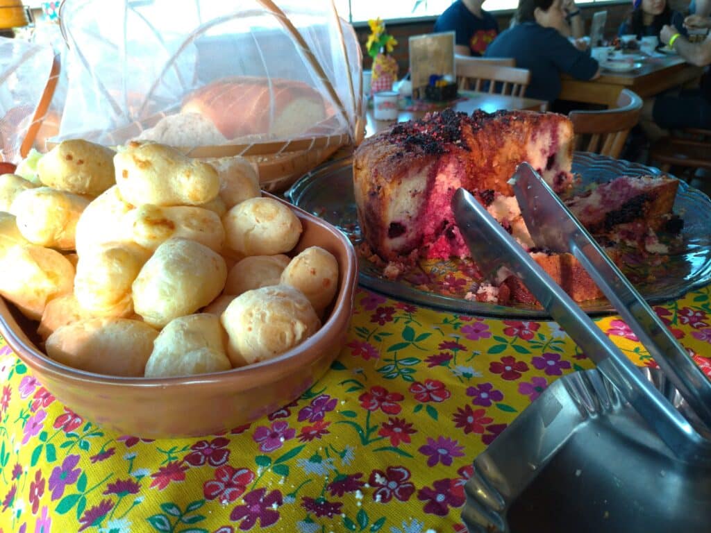 Café da manhã - Ecoparque Pedra do Índio