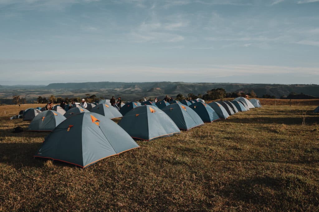 Camping no Ecoparque Pedra do Índio