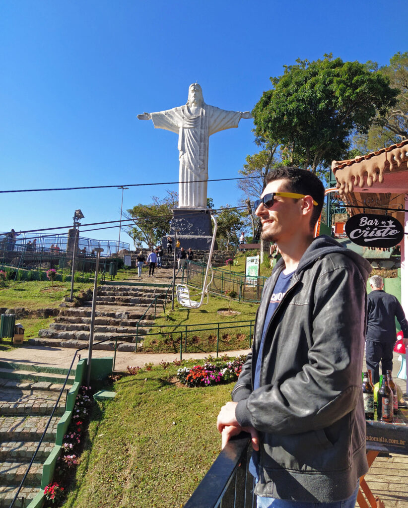 Cristo Redentor e Teleférico de Serra Negra