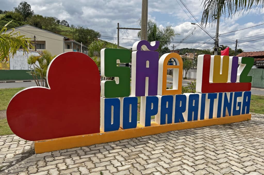 Letreiro de São Luiz do Paraitinga