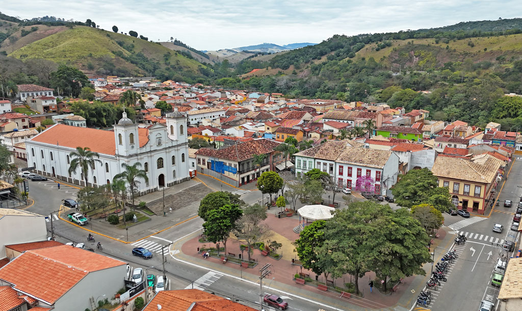 São Luiz do Paraitinga vista do alto