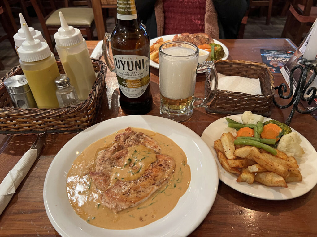 Restaurante em La Paz