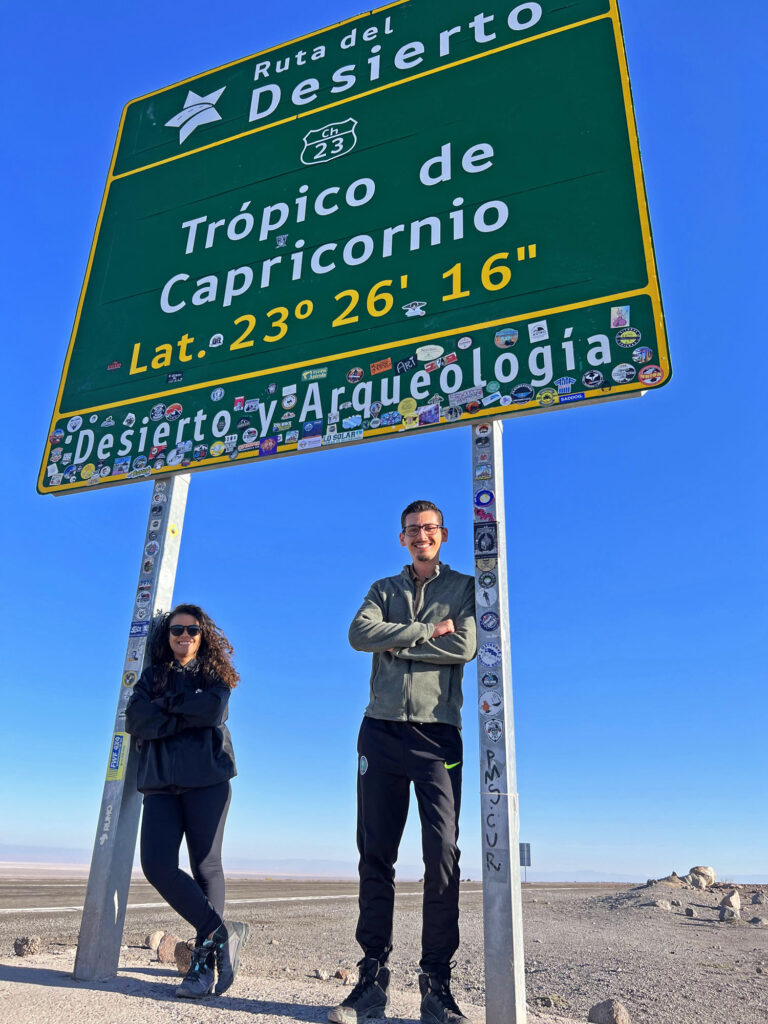 Placa do Trópico de Capricórnio