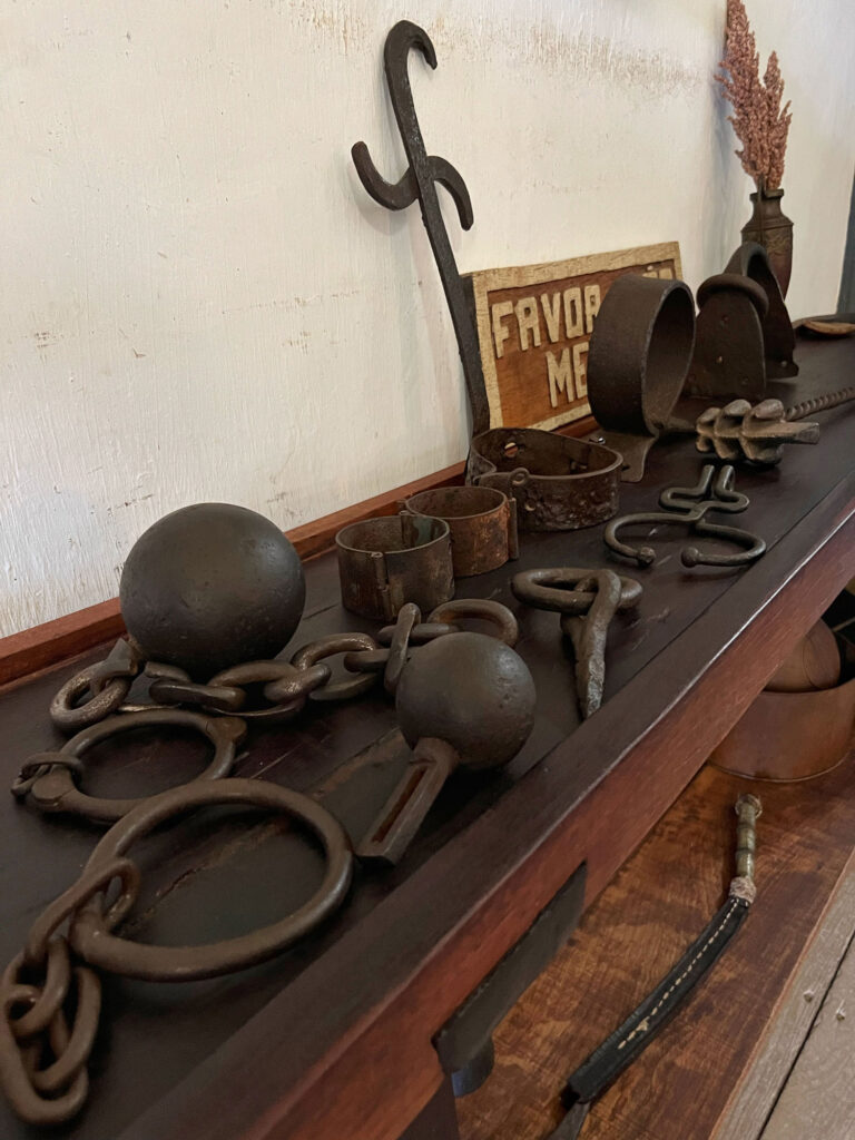Objetos de escravizados na Fazenda dos Coqueiros