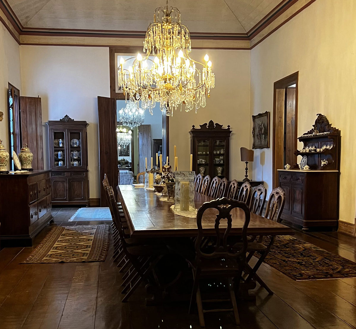 Sala de jantar - Fazenda Cachoeira Grande