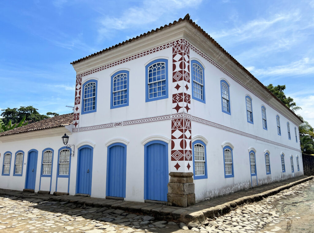 Casarão colonial no Centro Histórico de Paraty