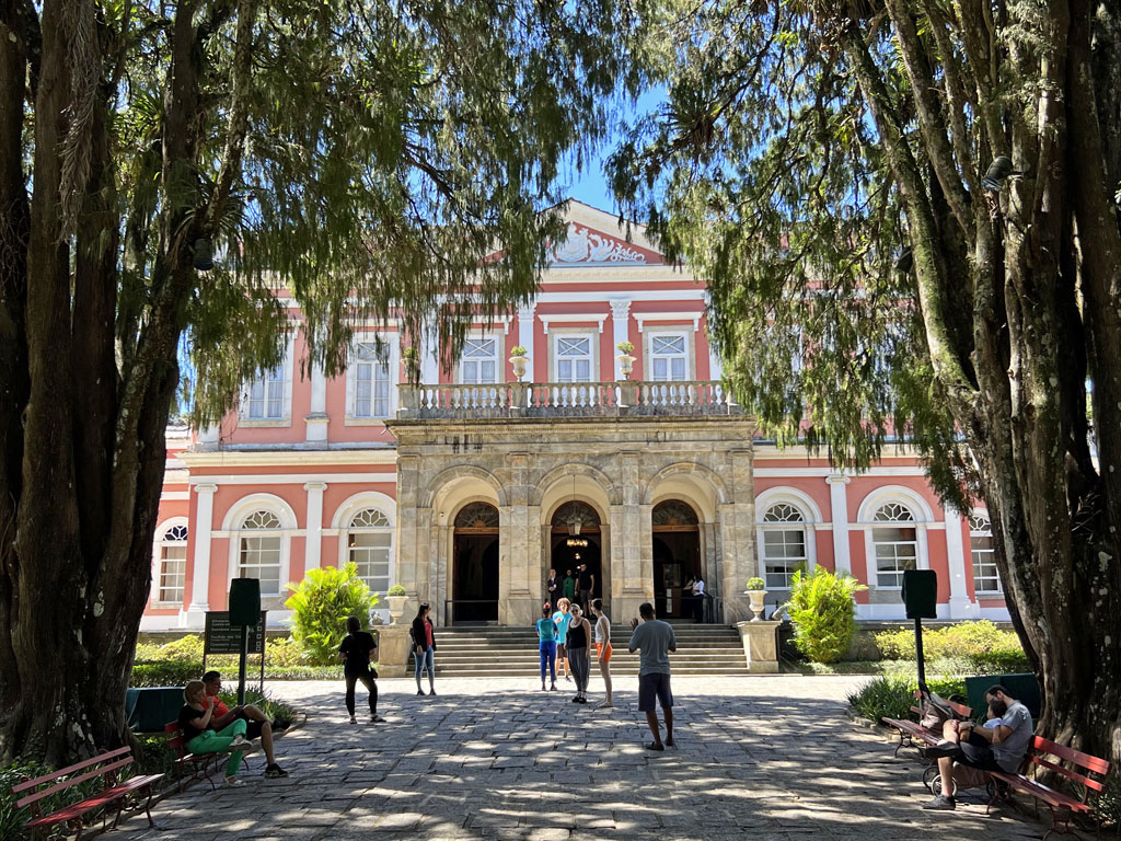 Fachada do Museu Imperial de Petrópolis