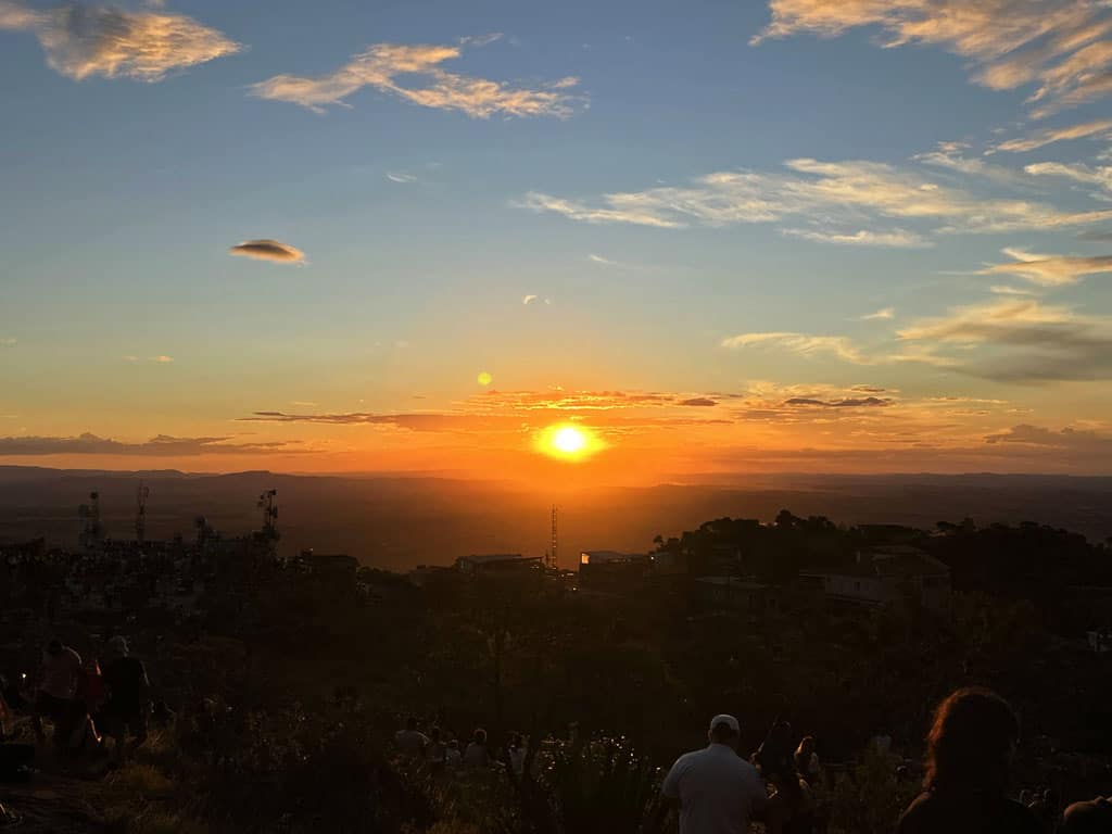 Pôr do Sol de São Thomé das Letras