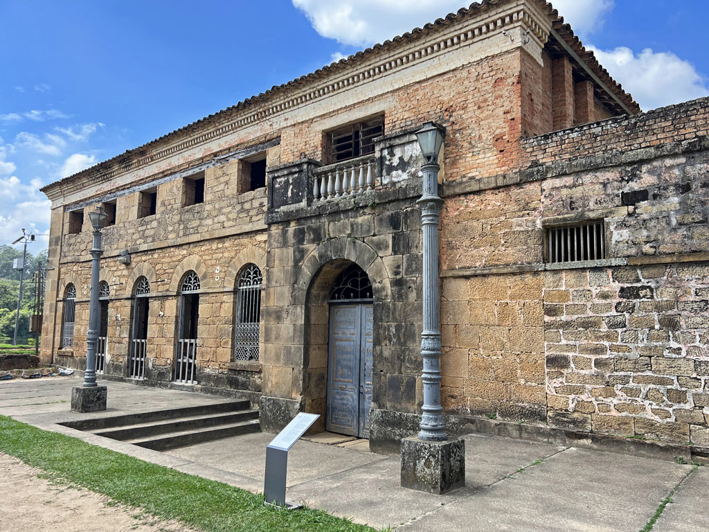 Construção histórica da Fazenda da Ipanema