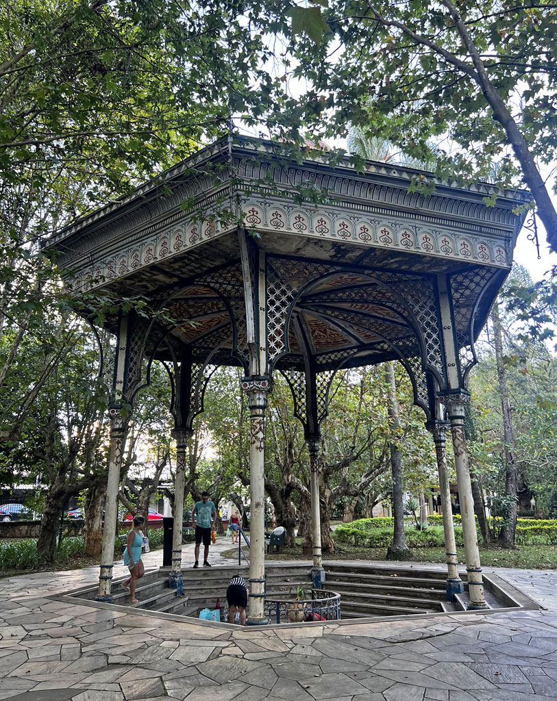 Fonte Dona Leopoldina, no Parque das Águas de Caxambu