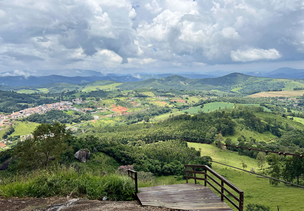 Vista do topo da Pedra do Santuário